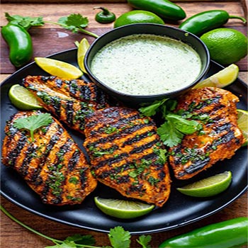 Chicken breast (BBQ marinade) فراخ صدور (تتبيلة شوي)