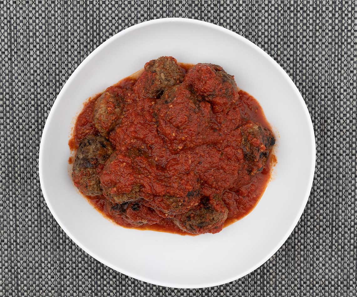 Meatballs Cooked with sauce