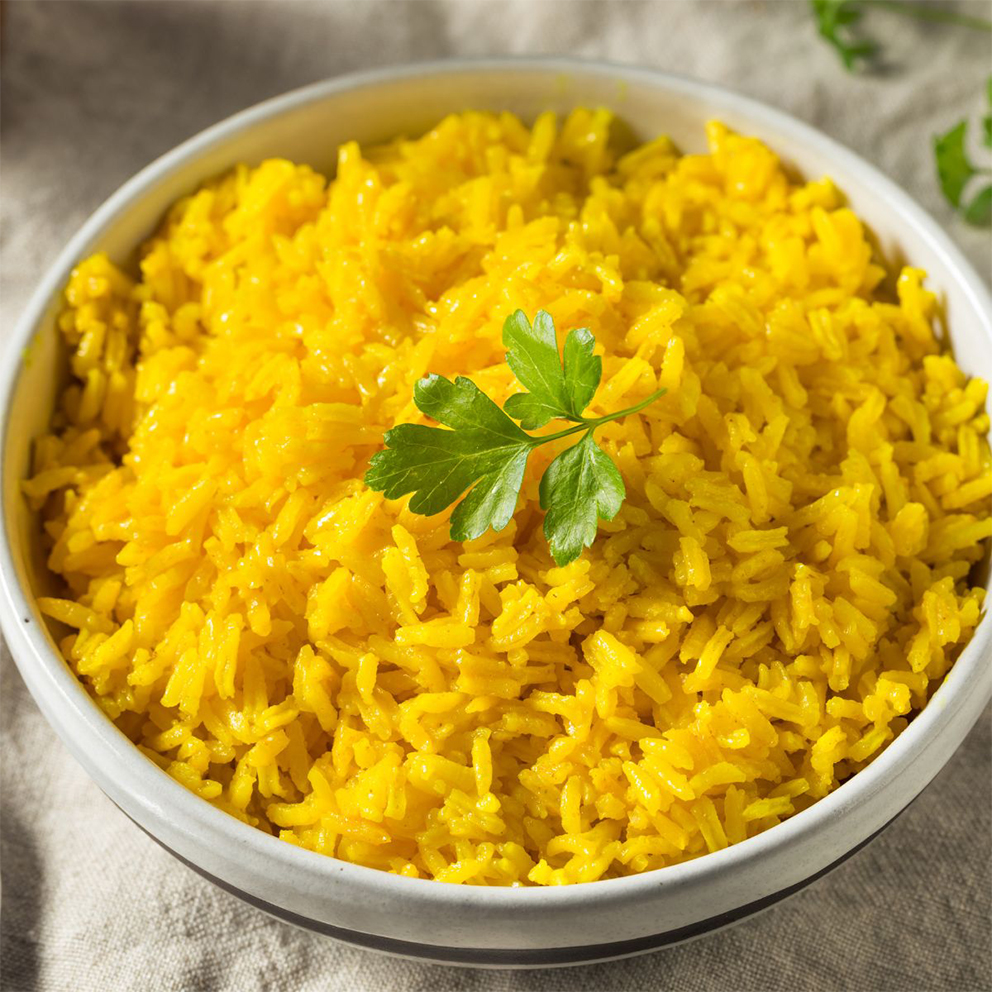 Basmati rice saffron flavor - ارز بسمتي بطعم الزعفران